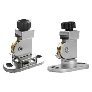 升降晾衣架配件滑轮手动晒衣架滑轮单双顶轮手摇晾衣架顶座顶装