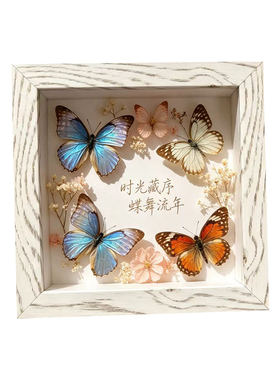 处理库存DIY立体2cm中空相框标本框蝴蝶立体手工装裱框干花收纳