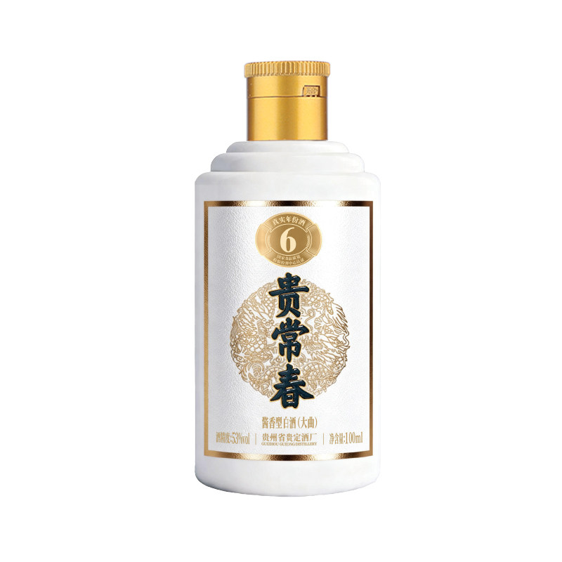 贵常春贵6小酒酱香酒53度100ml