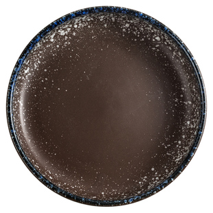 家用陶瓷菜盘简约圆形菜碟深盘餐具套装吃饭碗盘装菜盘子西餐平盘