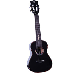 趣弹音乐Realsun瑞声夜行者尤克里里23寸进阶女桃花芯全单ukulele