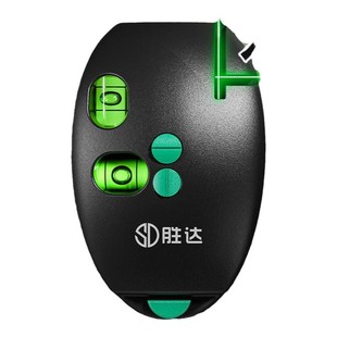 激光水平仪直角高精度强光细线电子打线仪户外绿外线90度地线仪