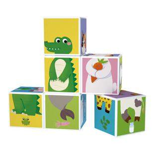 方块积木磁力大号颗粒立方体玩具儿童魔方磁性拼图幼儿抓握训练玩