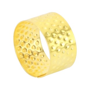 加厚款金属顶针指套家用可调节手工结婚顶针箍缝纫抵戒DIY工具