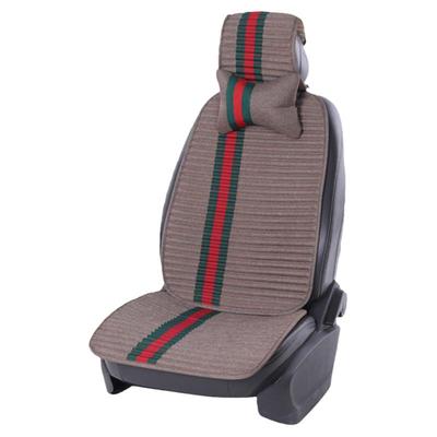 通风透气异味亚麻坐垫