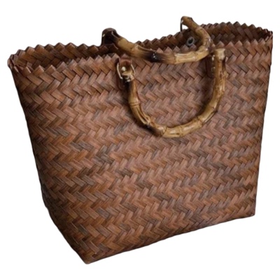 百搭编织包女伴手礼包手提草编