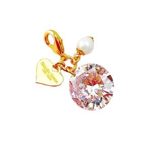 日本直送s锆石包挂件拉锁坠两色入包上的装饰水晶小挂件个性挂饰