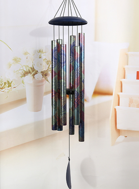 Nature  品牌出口欧美铝管调音音乐大风铃挂饰windbell