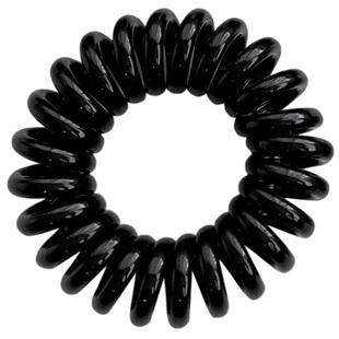 电话线橡皮筋发圈女扎头发绳头饰高马尾胶圈皮套电线小号加粗细黑