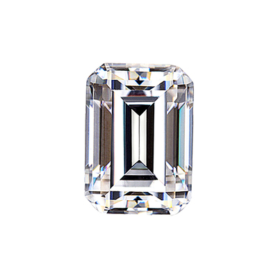 祖母绿形莫桑钻裸石裸钻配石