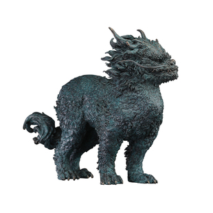 末那末匠丨《鬼神志：嘲风》东方美学艺术龙之子雕像铜像