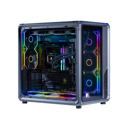 乔思伯X400整机9800X3D高端主机