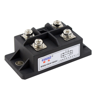 上海椿整桥式单相整流器整流桥模块MDQ60A100A1600V大功率直流电