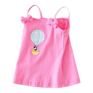 A类小女童宝宝夏装吊带背心内衣薄款婴儿童夏季上衣服2022新款1岁