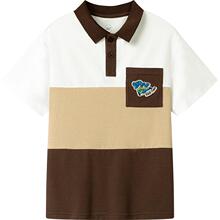 优可丝联名款！361°男童短袖POLO衫