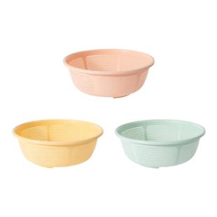 振兴塑料洗菜篮家用沥水篮厨房客厅水果篮圆形洗菜盆菜篮子沥水筛