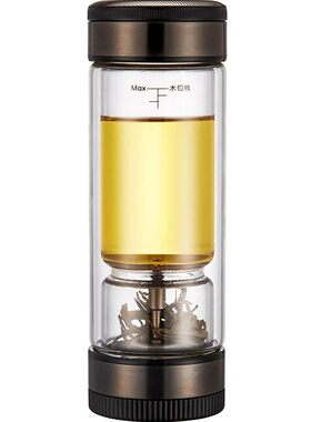 激光雕刻中国龙茶之恋茶水分离杯