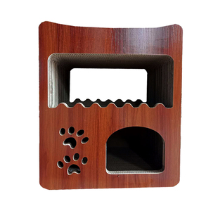 新款大型猫抓板用品岗楼爬架瓦楞纸耐磨沙发加大魔爪加厚钻洞娱乐