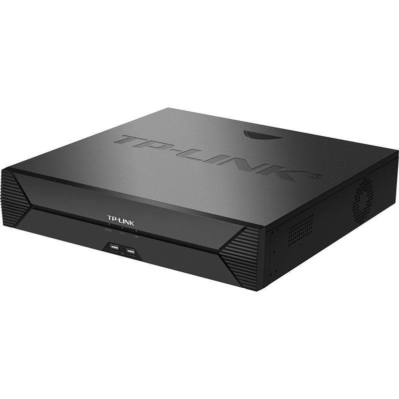 普联TP-LINK网络硬盘录像机主机多盘位1200万摄像接入管理6832E-T