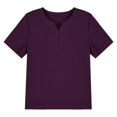 正肩女士短袖t恤夏季时尚简约