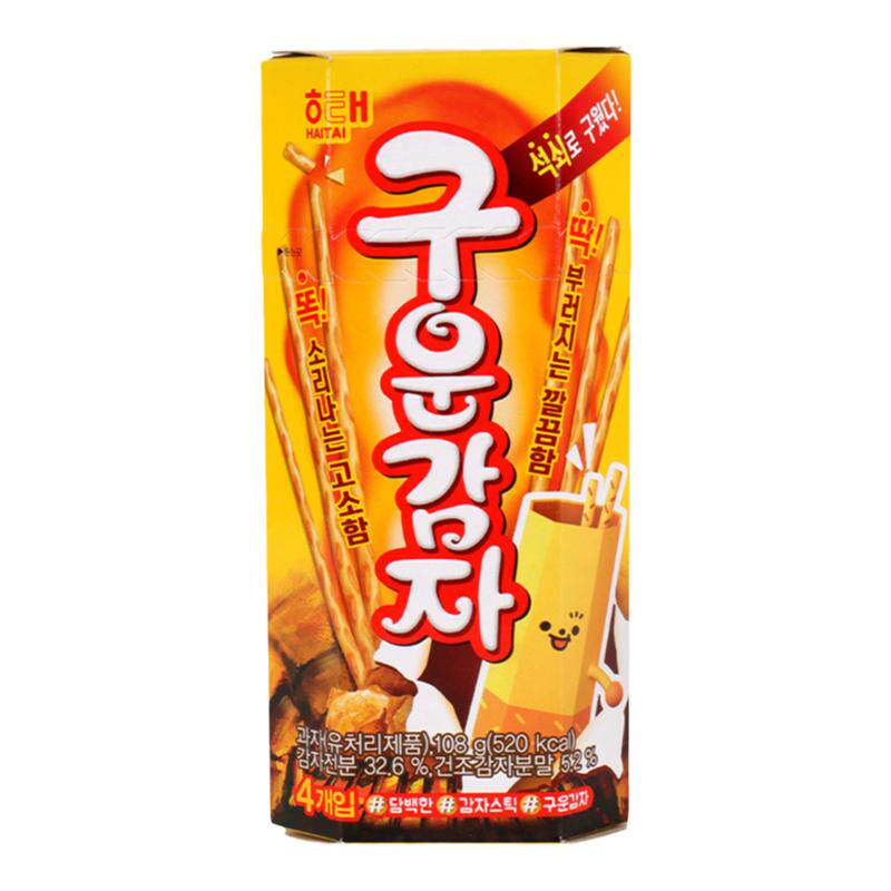 韩国海太牌烤薯棒饼干