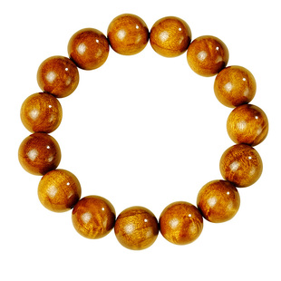 宫里上新金丝楠木手串男士真品木质手链佛珠高端冷门盘串生日礼物