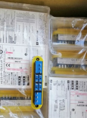 议价IDEC和泉使能开关HE2B-M222PY   14脚