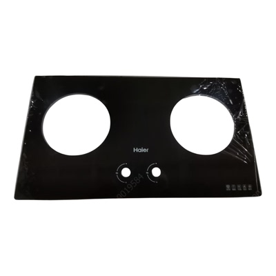 海尔燃气灶钢化玻璃灶面灶台原装
