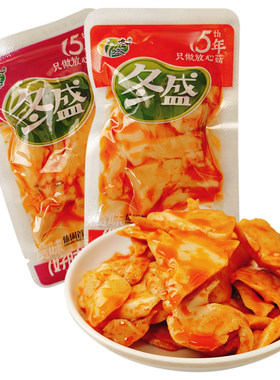 冬盛杏鲍菇下酒菜零食咸菜小吃