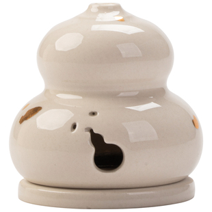 葫芦盘香炉陶瓷薰香炉家用室内沉香炉禅意檀香炉香薰炉茶道香炉