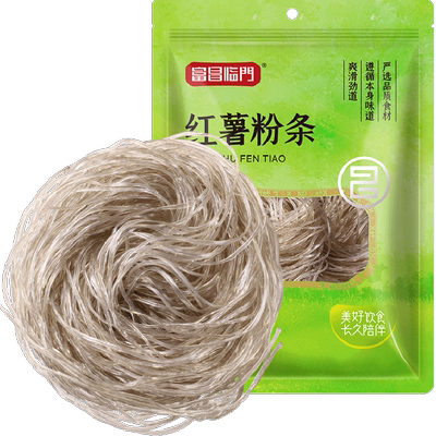 富昌火锅米粉宽粉红薯粉条300g
