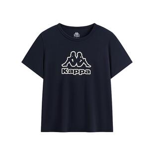 Kappa卡帕女装2026春季新款时尚休闲凉感短袖圆领上衣K0G22TD20
