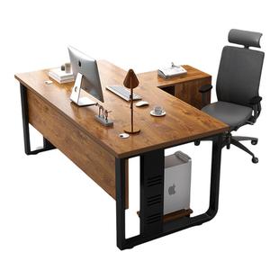 办公桌老板桌简约现代办公职员桌新款办公室经理电脑桌简易主管桌