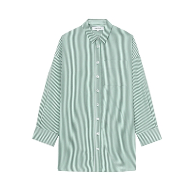IT日本ENFÖLD中长款条纹衬衫