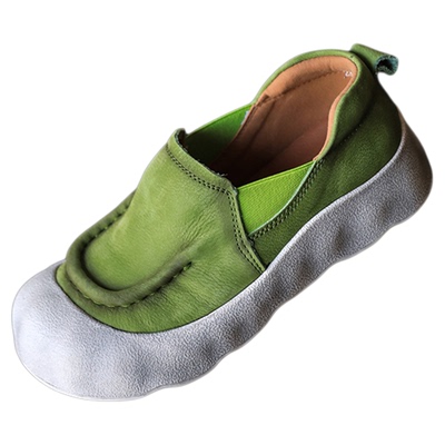 脱毒家厚底脏脏鞋真皮运动鞋