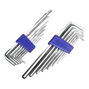 日本进口百利特加长BHS球头平头TLS6/7/8/9六角匙内六角扳手套装