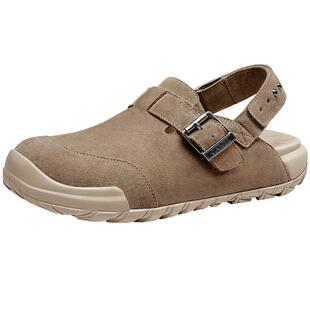 骆驼男鞋夏季舒适透气复古增高大头松弛感休闲凉鞋勃肯鞋男士外穿