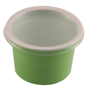 加厚一次性碗圆带盖酸奶杯甜品杯盒酱料杯紫菜蛋花汤杯可定制粥杯