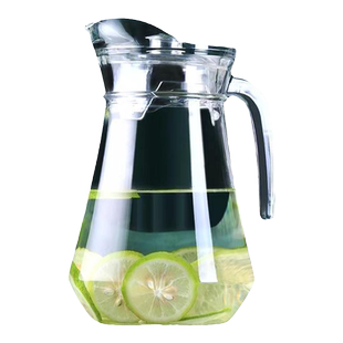 玻璃凉水壶家用大容量玻璃壶冰箱果汁壶夏天凉白开水食品级冷水壶