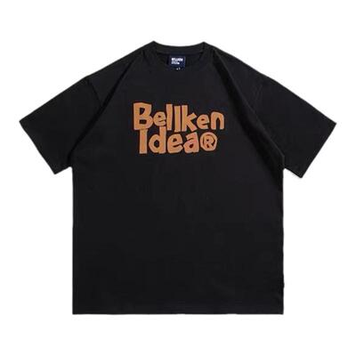 短袖复古工装100%纯棉T恤两件套