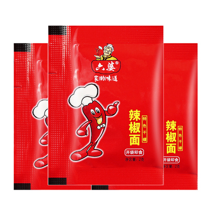 六婆辣椒面2g999人已购买