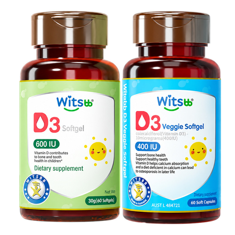 witsbb健敏思d3维生素婴幼儿敏宝宝ad一岁以下以上d3儿童vd非滴剂