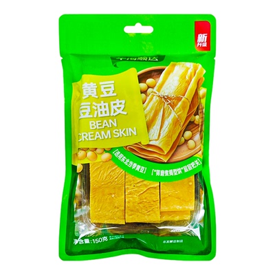 华海顺达黄豆豆油皮150g*2袋干货豆腐皮豆制品火锅凉拌麻辣烫炒菜