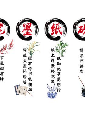 书法培训班励志文化墙布置装饰