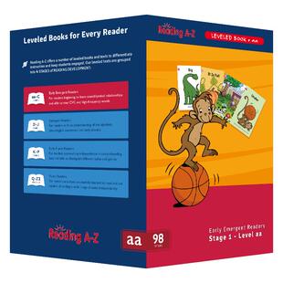 raz-aa级英语绘本分级阅读美国原版儿童a6s新版小蝌蚪A8S点读笔配套贴纸p5扫点笔reading from a to z毛毛虫点读全套教材小学初中