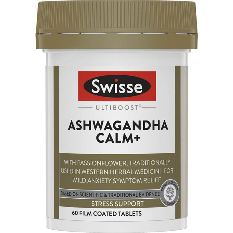 Swisse南非醉茄片60粒上班族