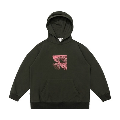 warmtrees印花连帽卫衣