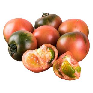 正宗铁皮柿子草莓西红柿新鲜酸甜小番茄孕妇水果蔬盘锦盐碱地番茄