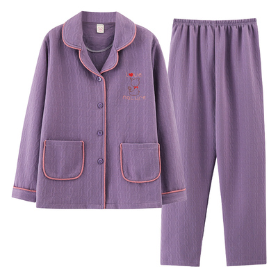 [恒温保暖]芬腾可安空气棉睡衣女