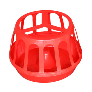 鸡食槽圆形养鸡鸭鸽子鹌鹑饮食器水槽食料桶喂水器饲料桶防撒料槽